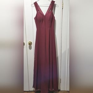 Azazie, Cabernet "Jane" Dress
